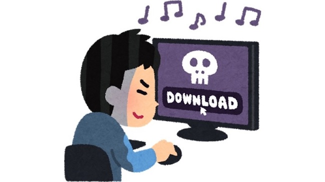 違法ダウンロード