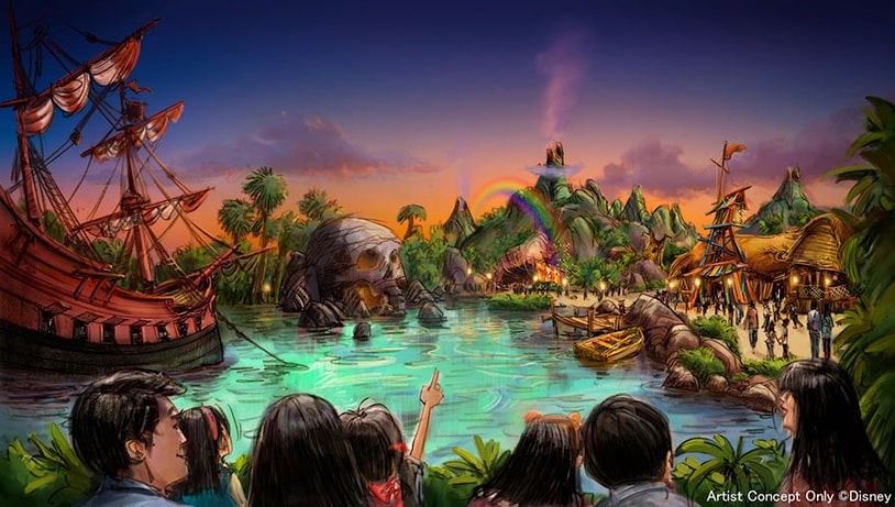 ディズニシー新エリアピーターパン