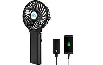 USB充電式携帯扇風機