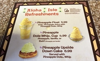 WDWパイナップルソフトクリーム