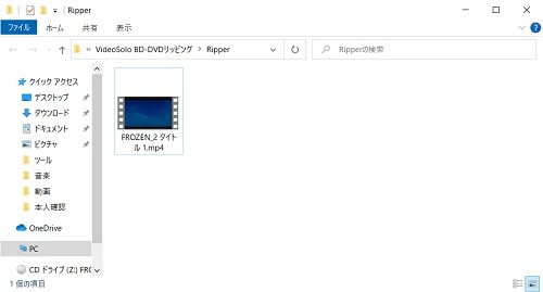 VideoSolo BD-DVD リッピング