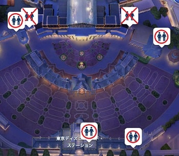 ディズニーパーク外のトイレ